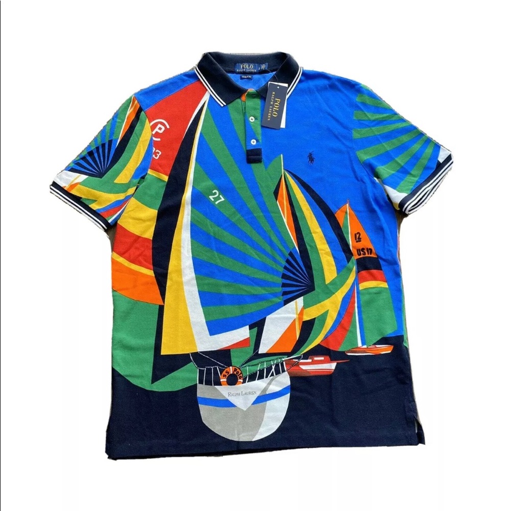 Polo Ralph Lauren CP RL-93 Sailing Boat Shirt - Picture 2 of 7